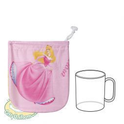 Porta bicchiere a sacchetto, "Principesse" Disney